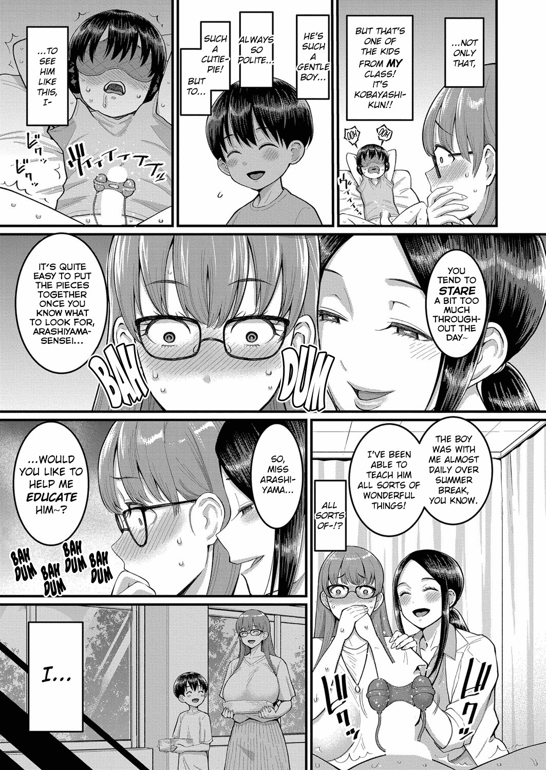 Hentai Manga Comic-Rin-Sensei, The Ravenous Rookie-Read-7